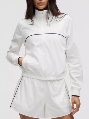 Lululemon Court Rival Track Jacket Perforated
